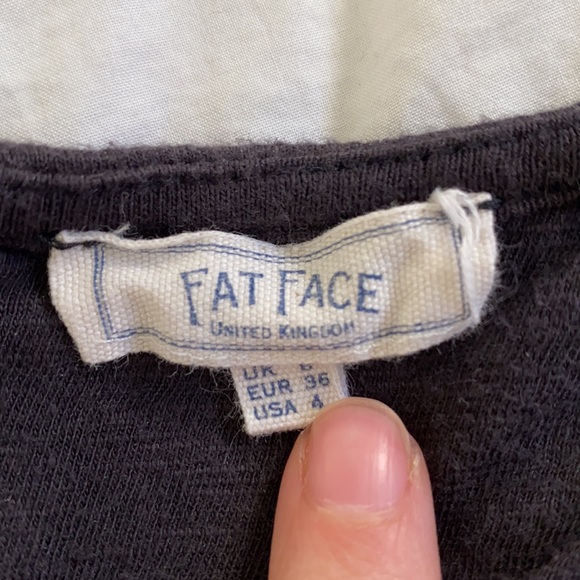 Fat Face Embroidered Dress w/ Pockets - Picture 3 of 4